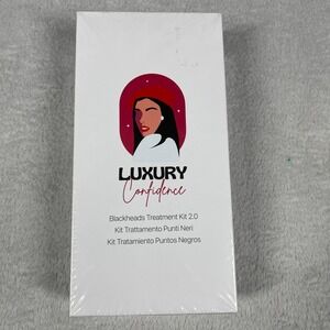 BRAND NEW SEALED LUXURY CONFIDENCE BLACKHEADS TREATMENT KIT 2.0